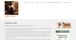 Desktop Screenshot of infiniteinjury.org