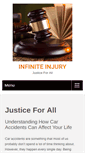 Mobile Screenshot of infiniteinjury.org